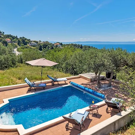 Viktoria With Private Pool By Makarska Exklusiv * Brela